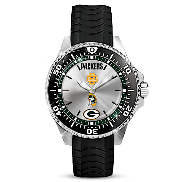 Throwback Green Bay Packers Men's Logo Watch