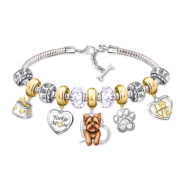 Dog Mom Charm Bracelet: Choose Your Breed