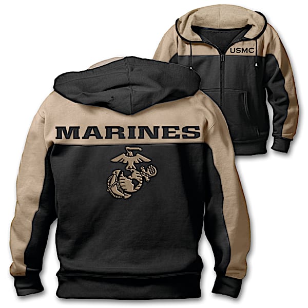 U.S. Marine Corps Honor Full-Zip Men's Hoodie