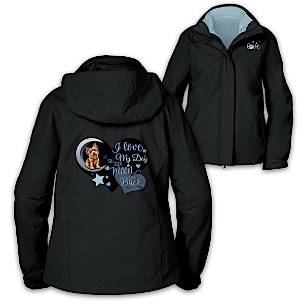 I Love My Dog 3-In-1 Women's Jacket: Choose Your Dog Breed