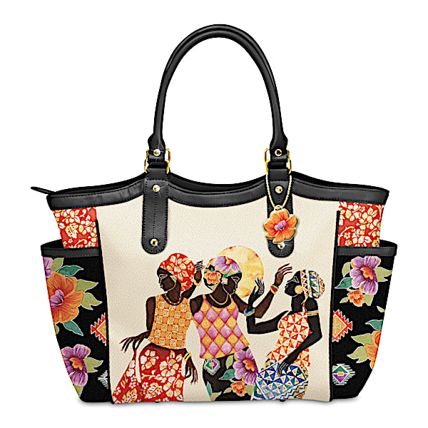 Keith Mallett Jubilation Designer-Style Tote Bag