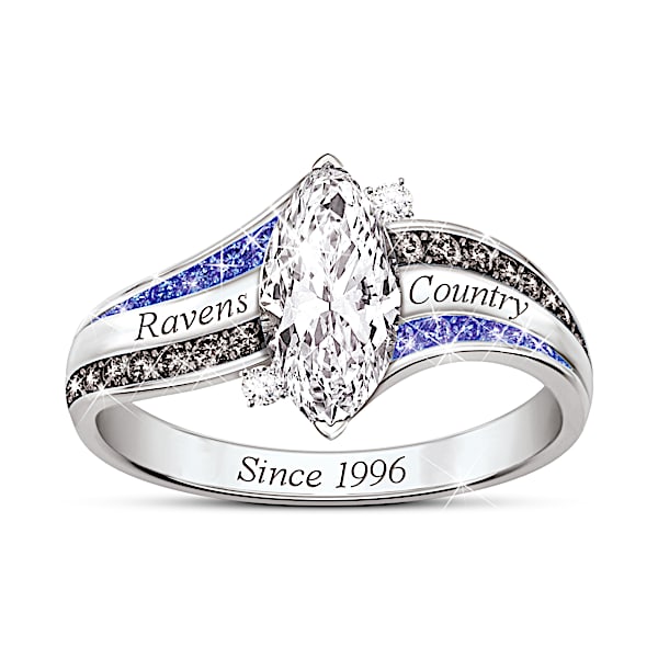 My Baltimore Ravens Showstopper Pride Women's Ring