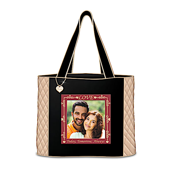 Love Today, Tomorrow, Always Tote Personalized With Photo