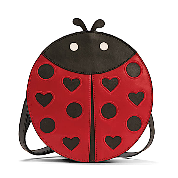 Ladybug Faux Leather Cross Body Bag For Granddaughters