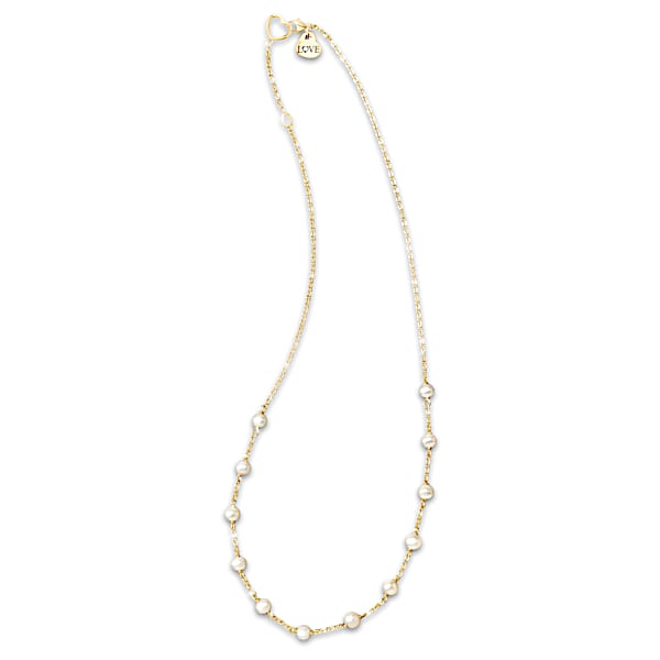 Cultured Freshwater Pearls Of Love Necklace