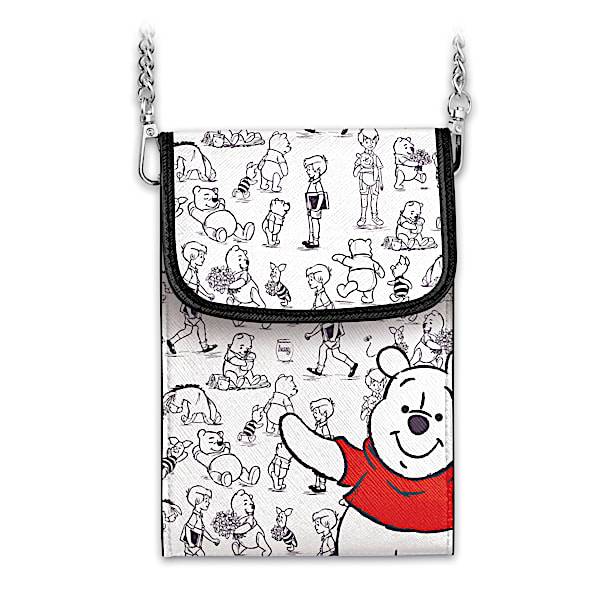 Disney Winnie The Pooh Crossbody Cell Phone Bag