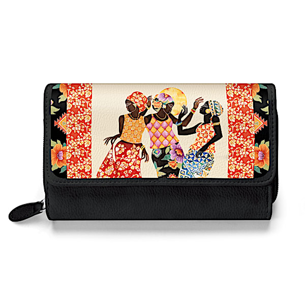 Keith Mallett Jubilation Trifold Women's Wallet