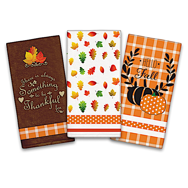 Hello Fall Towel Set