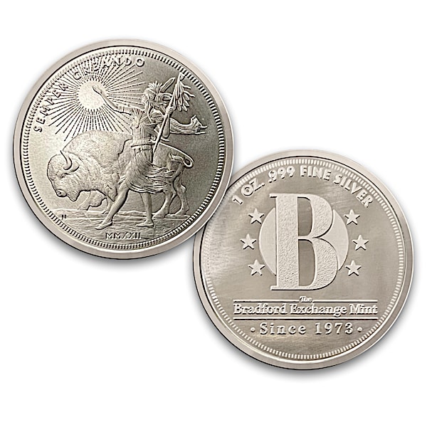 Bradford Bullion Coin In One Troy Oz. Of .999 Silver