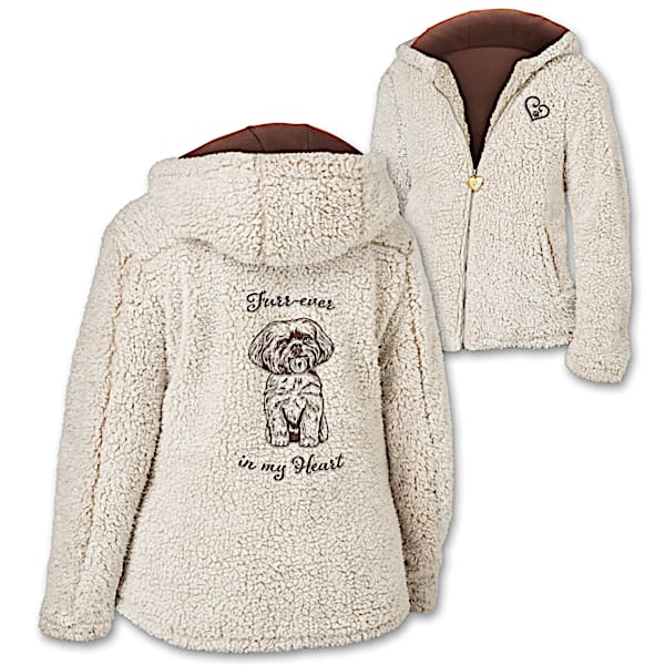 Furr-ever In My Heart Shih Tzu Sherpa Jacket