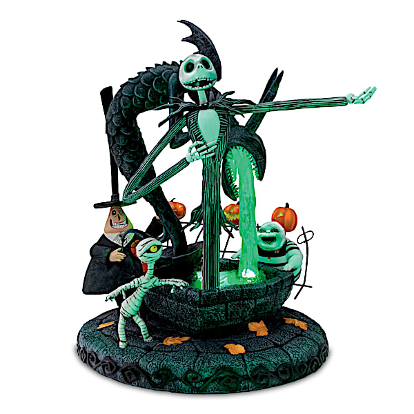 The Nightmare Before Christmas Lighted Masterpiece Sculpture