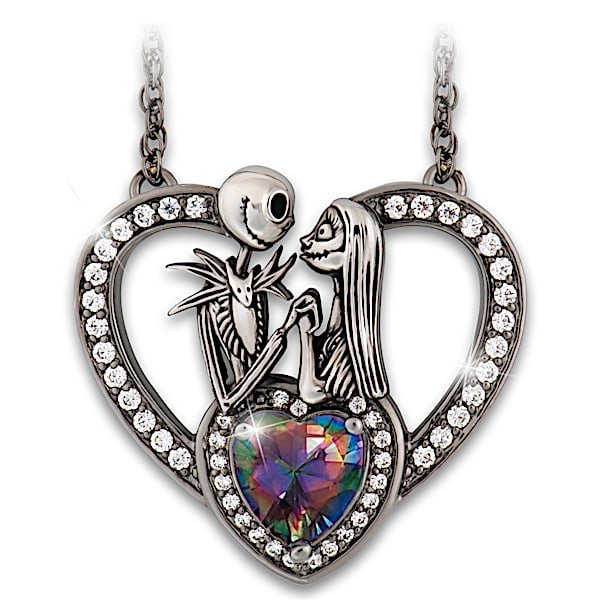 The Nightmare Before Christmas Mystic Topaz Pendant Necklace