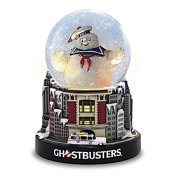 Ghostbusters Glitter Globe With Lights And Theme Music
