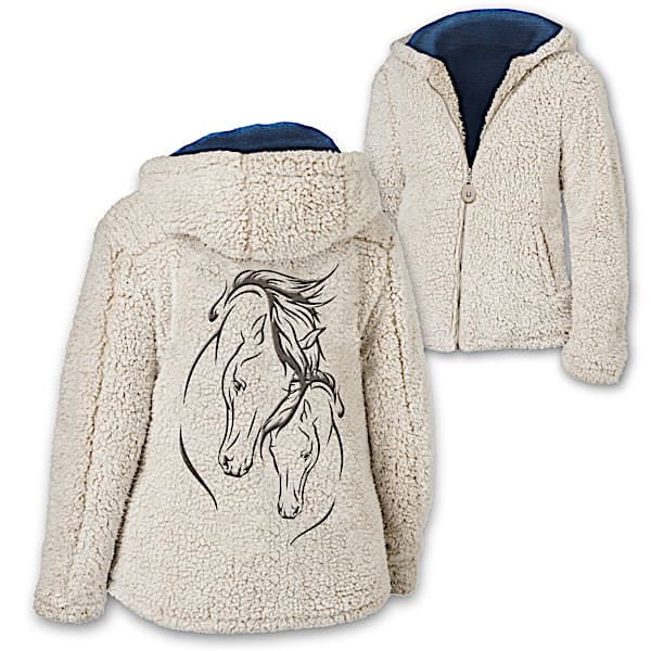 Horse Spirit Women's Lightweight Sherpa Jacket