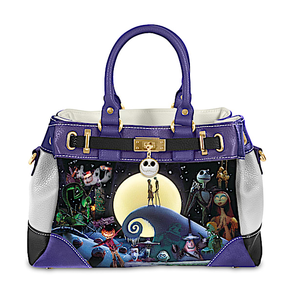 The Nightmare Before Christmas Artistic Faux Leather Handbag
