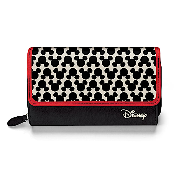 Disney Mickey Mouse All Ears Women's Trifold Wallet