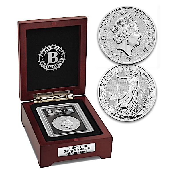 2022 Queen Elizabeth II 1 Oz. Silver Britannia Coin