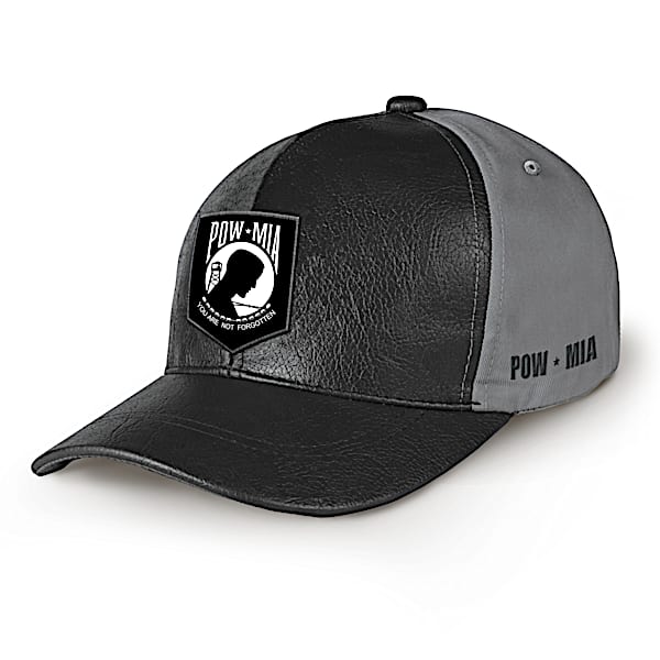 Never Forgotten Men's Hat With POW MIA Patch