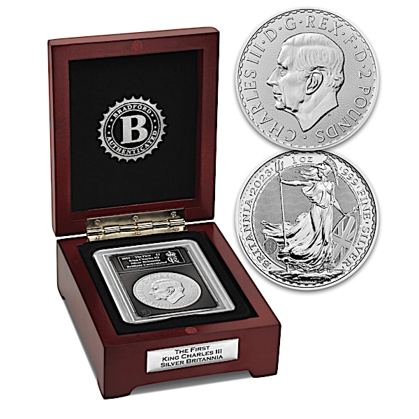 2023 King Charles III First Ever Silver Britannia Coin