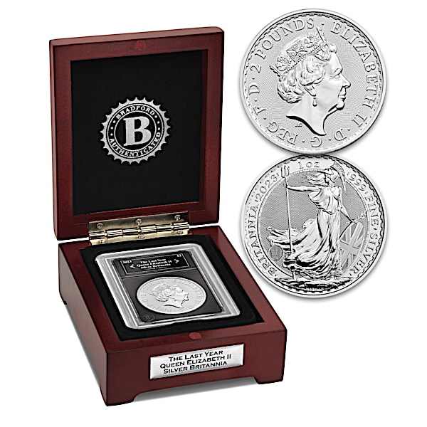 2023 Queen Elizabeth II One Oz. Silver Britannia Coin