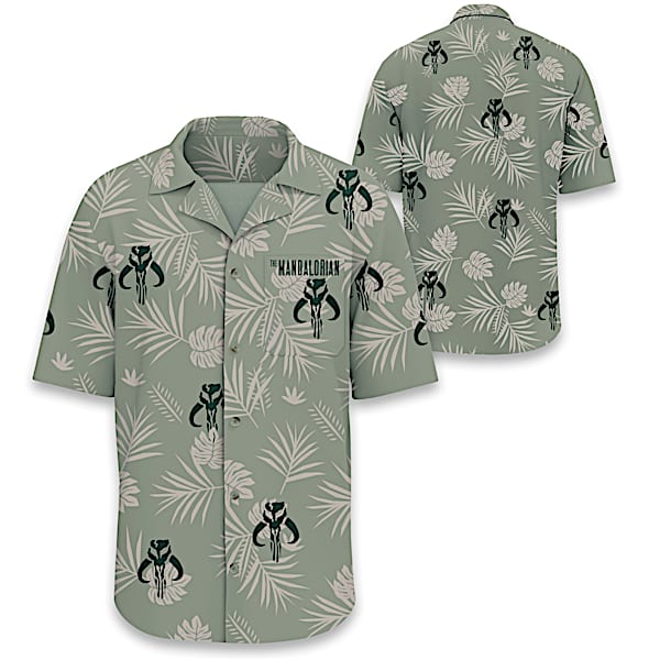 STAR WARS The Mandalorian Men's Hawaiian-Style Shirt