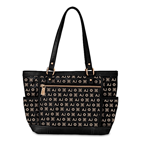Just My Style Personalized Shoulder Bag With Your Initials