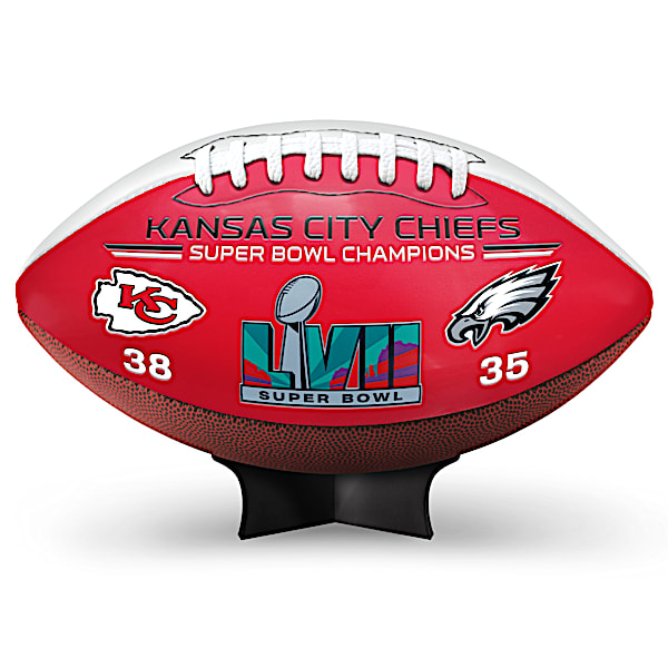 Kansas City Chiefs Super Bowl LVII Commemorative Football
