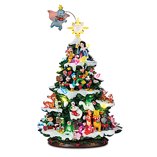 Disney Classic Characters Lighted Musical Christmas Tree