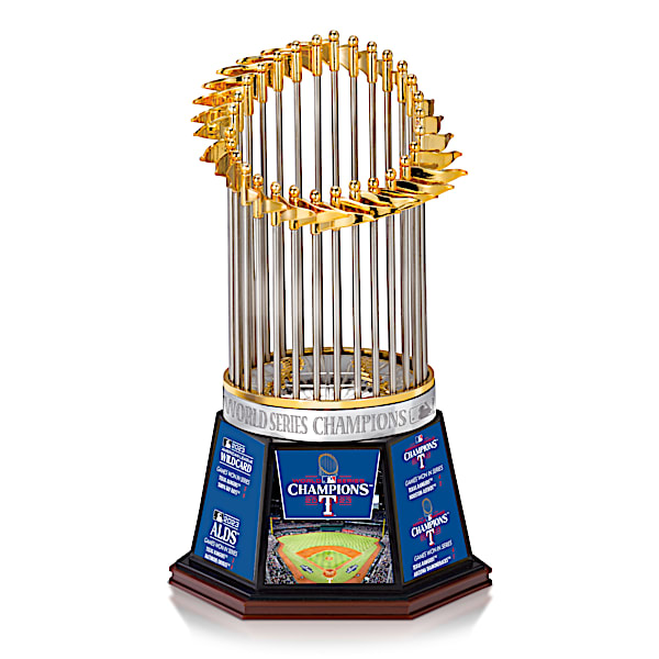 Rangers 2023 World Series Champions Commemorative Trophy