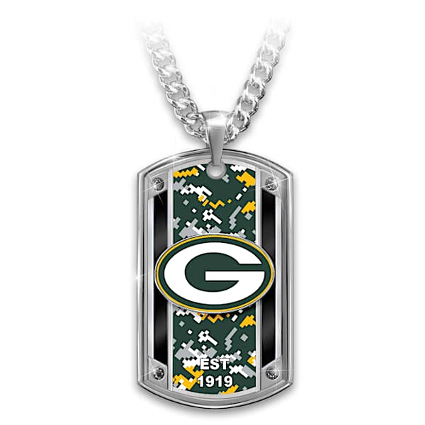 Green Bay Packers Hometown Pride Dog Tag Necklace