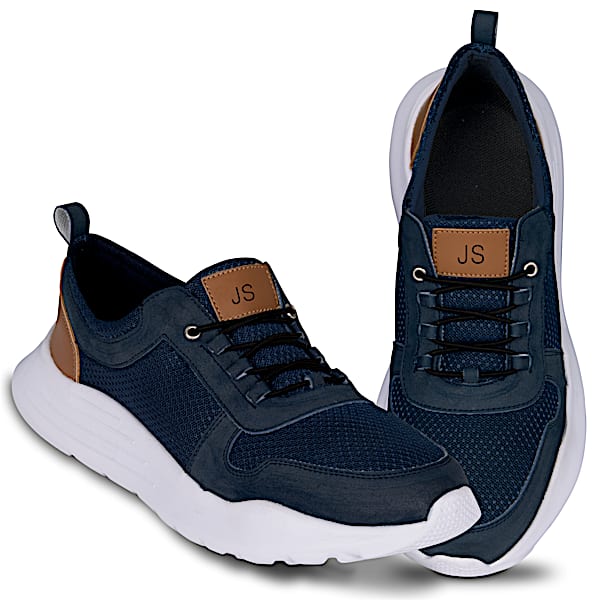 Men's Slip-On Shoes Monogrammed With Your Initials