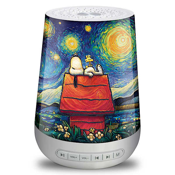 PEANUTS Snoopy Starry Night Sound Machine With Nightlight