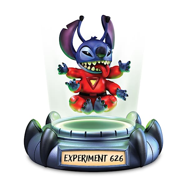 Disney Stitch Illuminated Levitating Sculpture