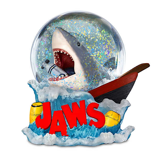 JAWS 50th Anniversary Sculptural Water Globe