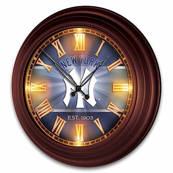 MLB Illuminated Atomic Wall Clock: Choose Your Team