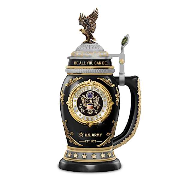 Holiday Porcelain Stein With Iconic COCA-COLA Graphics & Vintage