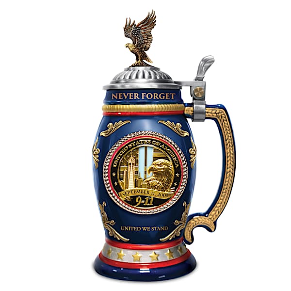 September 11 25th Anniversary Porcelain Memorial Stein