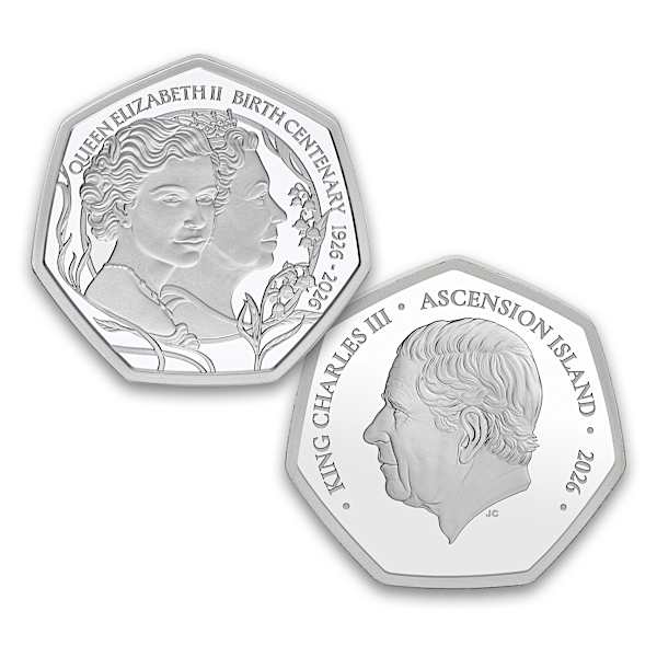 The World-First Queen Elizabeth II Birth Centenary 50p Coin