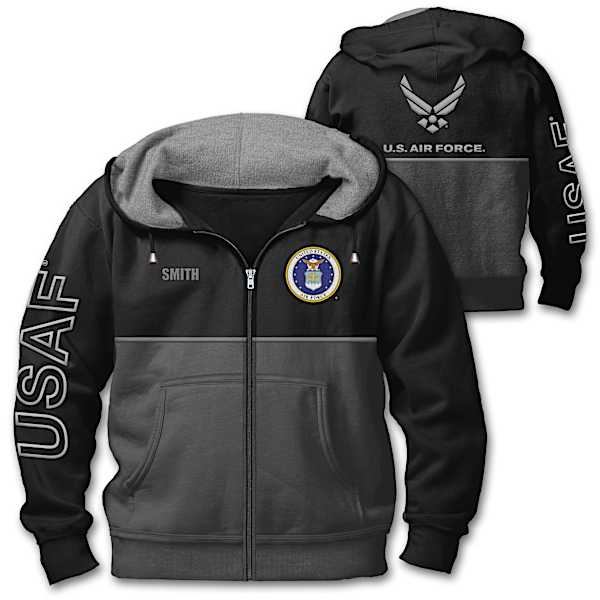 Men's U.S. Air Force Fleece Jacket – Military Gift