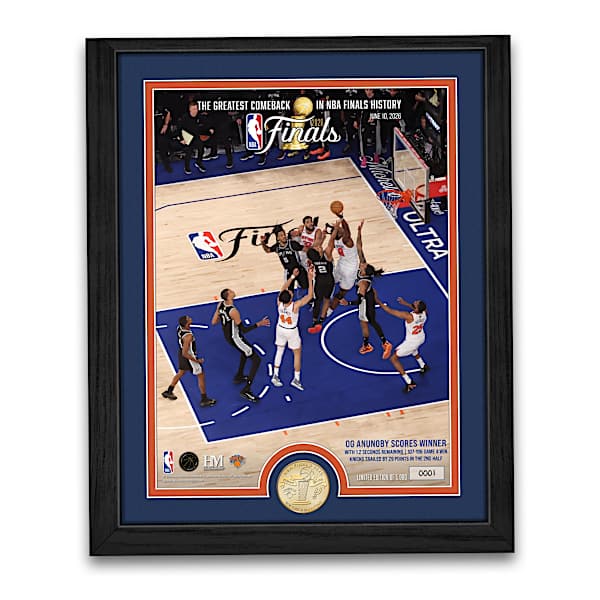 OG Anunoby 2026 NBA Finals Game 4 Framed Photo Mint