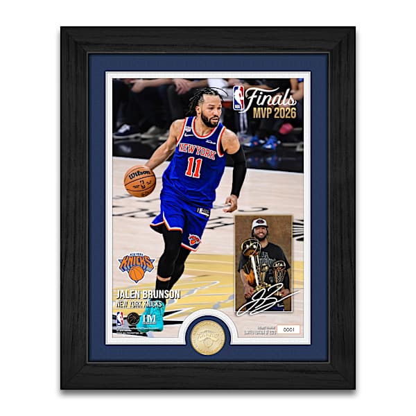 New York Knicks Jalen Brunson NBA Finals MVP Photo Mint