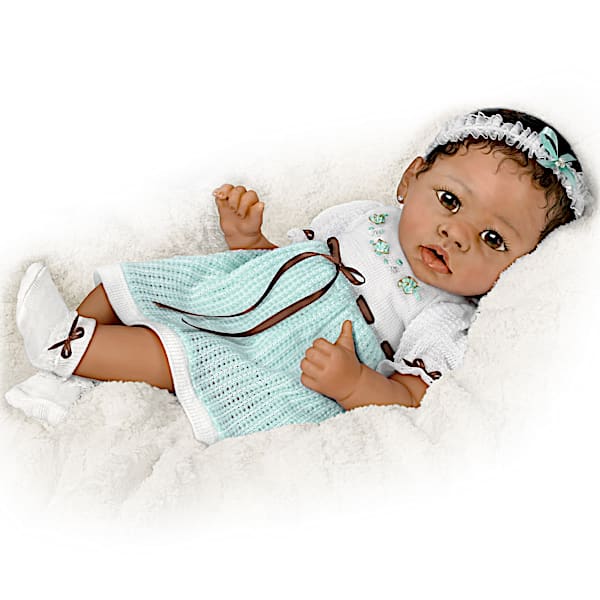 Alicia's Gentle Touch Realistic Interactive Baby Doll