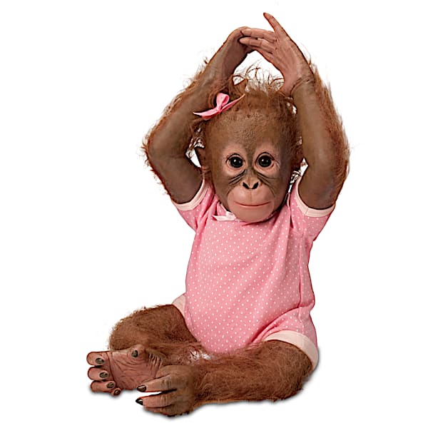 Annabelle's Hugs So Truly Real Poseable Lifelike Monkey Doll