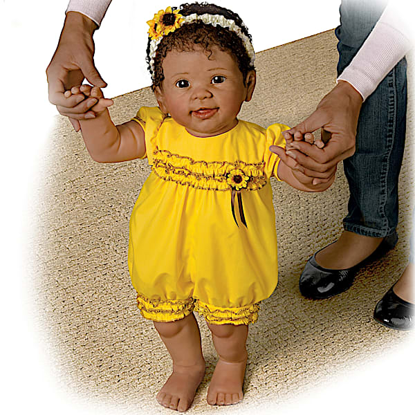 Kiara's First Steps So Truly Real Lifelike Walking Baby Doll