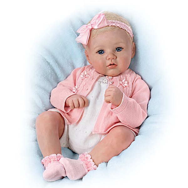 Perfect In Pink Annika Lifelike Poseable Baby Doll