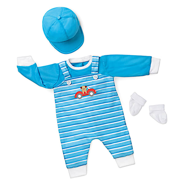 Playful Pup Outfit For Baby Boy Dolls 17 - 19 Long