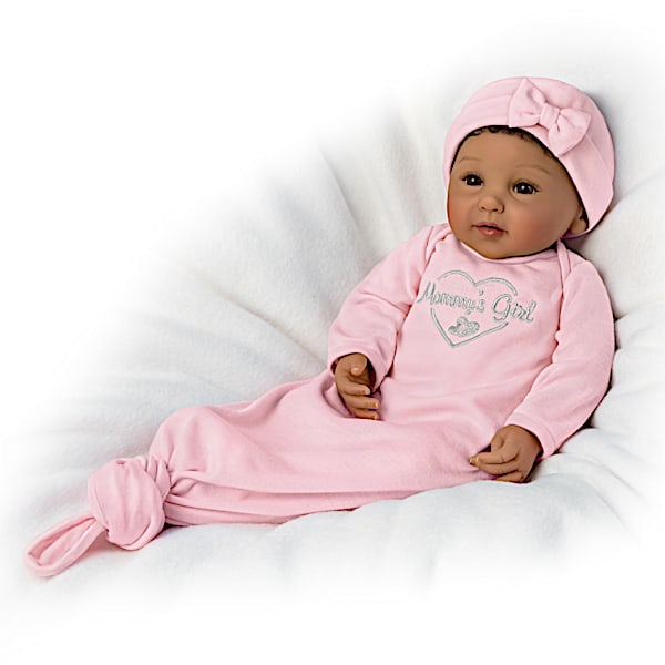 Mommy's Girl Lifelike Baby Doll With Magnetic Pacifier