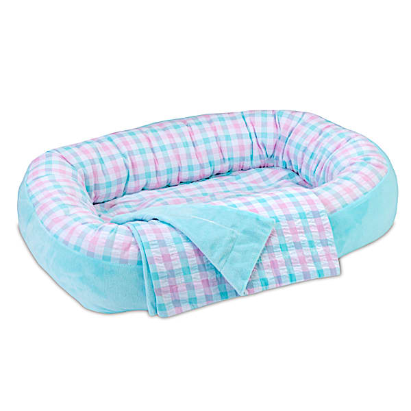 Reversible Bassinet And Matching Blanket