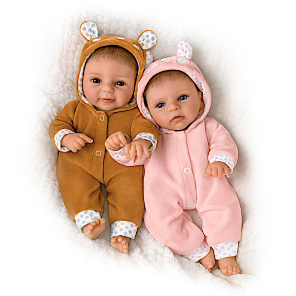 Sherry Rawn Oh Deer! The Twins Are Here! Baby Doll Set