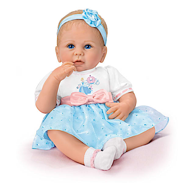 Disney Vinyl Baby Doll By Linda Murray In Cinderella Outfit